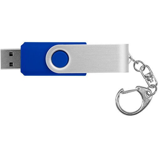 Rotate Mit Schlüsselanhänger USB-Stick , royalblau MB , 16 GB , Kunststoff, Aluminium MB , 5,80cm x 1,90cm x 1,00cm (Länge x Höhe x Breite), Bild 5