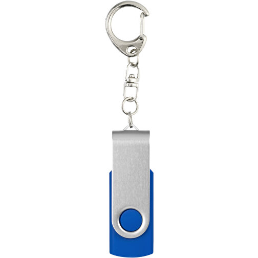 Rotate Mit Schlüsselanhänger USB-Stick , royalblau MB , 1 GB , Kunststoff, Aluminium MB , 5,80cm x 1,90cm x 1,00cm (Länge x Höhe x Breite), Bild 4