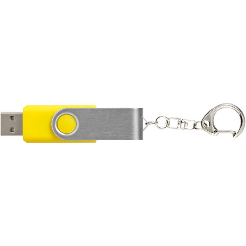 Rotate Mit Schlüsselanhänger USB-Stick , gelb MB , 32 GB , Kunststoff, Aluminium MB , 5,80cm x 1,90cm x 1,00cm (Länge x Höhe x Breite), Bild 10