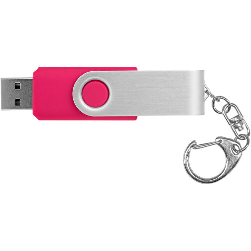 Rotate Mit Schlüsselanhänger USB-Stick , magenta MB , 32 GB , Kunststoff, Aluminium MB , 5,80cm x 1,90cm x 1,00cm (Länge x Höhe x Breite), Bild 7