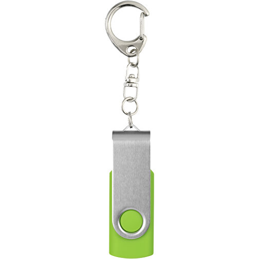 Rotate Mit Schlüsselanhänger USB-Stick , limone MB , 32 GB , Kunststoff, Aluminium MB , 5,80cm x 1,90cm x 1,00cm (Länge x Höhe x Breite), Bild 4