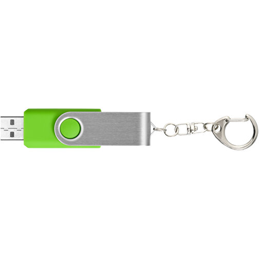 Rotate Mit Schlüsselanhänger USB-Stick , limone MB , 1 GB , Kunststoff, Aluminium MB , 5,80cm x 1,90cm x 1,00cm (Länge x Höhe x Breite), Bild 9