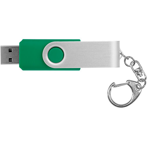 Rotate Mit Schlüsselanhänger USB-Stick , grün MB , 32 GB , Kunststoff, Aluminium MB , 5,80cm x 1,90cm x 1,00cm (Länge x Höhe x Breite), Bild 9