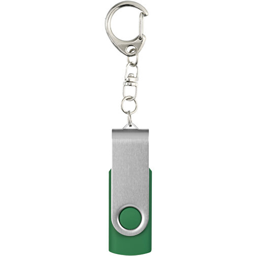 Rotate Mit Schlüsselanhänger USB-Stick , grün MB , 8 GB , Kunststoff, Aluminium MB , 5,80cm x 1,90cm x 1,00cm (Länge x Höhe x Breite), Bild 5