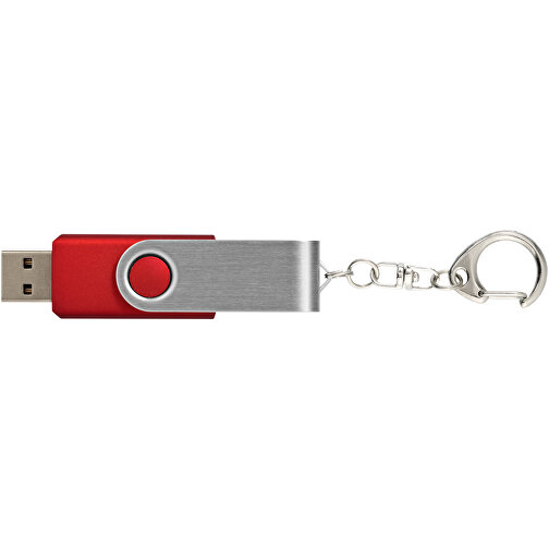 Rotate Mit Schlüsselanhänger USB-Stick , rot MB , 32 GB , Kunststoff, Aluminium MB , 5,80cm x 1,90cm x 1,00cm (Länge x Höhe x Breite), Bild 8