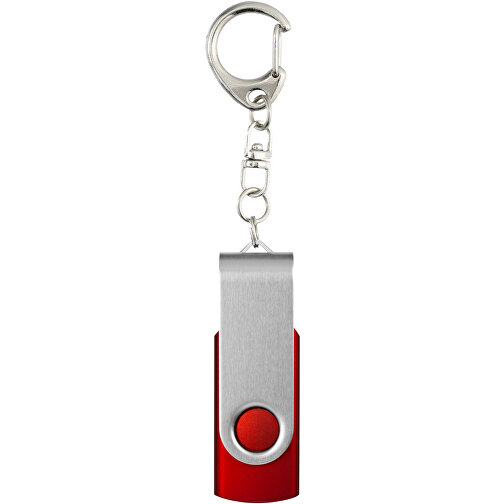 Rotate Mit Schlüsselanhänger USB-Stick , rot MB , 16 GB , Kunststoff, Aluminium MB , 5,80cm x 1,90cm x 1,00cm (Länge x Höhe x Breite), Bild 4