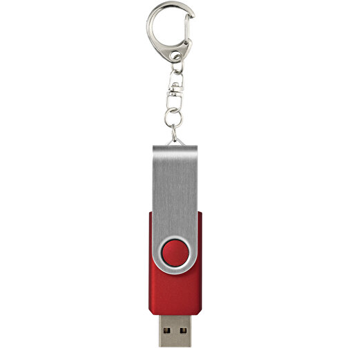 Rotate Mit Schlüsselanhänger USB-Stick , rot MB , 2 GB , Kunststoff, Aluminium MB , 5,80cm x 1,90cm x 1,00cm (Länge x Höhe x Breite), Bild 3