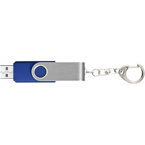 Rotate Mit Schlüsselanhänger USB-Stick , blau MB , 32 GB , Kunststoff, Aluminium MB , 5,80cm x 1,90cm x 1,00cm (Länge x Höhe x Breite), Bild 8