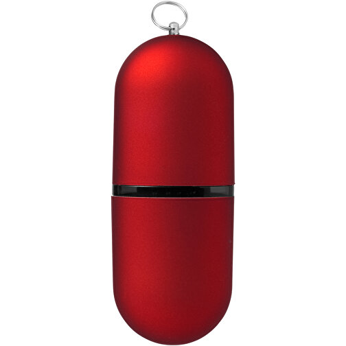 USB-Stick Business , rot MB , 32 GB , Kunststoff, Aluminium MB , 6,00cm x 2,40cm x 1,20cm (Länge x Höhe x Breite), Bild 4