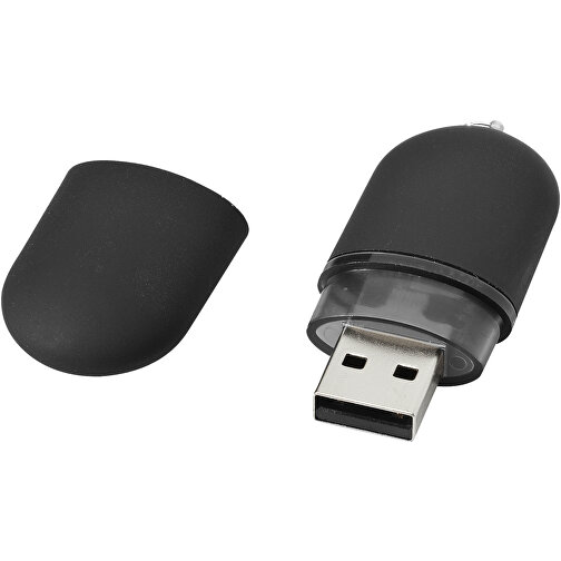 USB-Stick Business , schwarz MB , 32 GB , Kunststoff, Aluminium MB , 6,00cm x 2,40cm x 1,20cm (Länge x Höhe x Breite), Bild 1