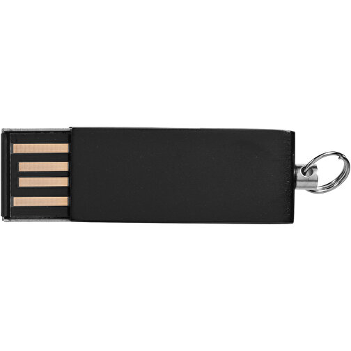 Mini Rotate USB-Stick , schwarz MB , 16 GB , Aluminium MB , 3,30cm x 1,60cm x 0,60cm (Länge x Höhe x Breite), Bild 6