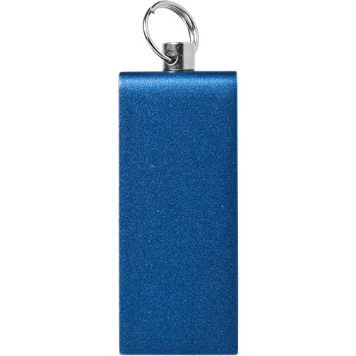 Mini Rotate USB-Stick , blau MB , 2 GB , Aluminium MB , 3,30cm x 1,60cm x 0,60cm (Länge x Höhe x Breite), Bild 5