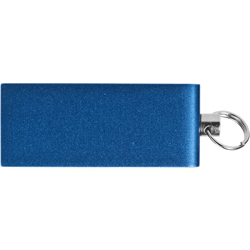 Mini Rotate USB-Stick , blau MB , 1 GB , Aluminium MB , 3,30cm x 1,60cm x 0,60cm (Länge x Höhe x Breite), Bild 4