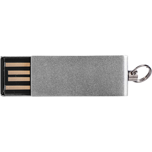 Mini Rotate USB-Stick , silber MB , 32 GB , Aluminium MB , 3,30cm x 1,60cm x 0,60cm (Länge x Höhe x Breite), Bild 6