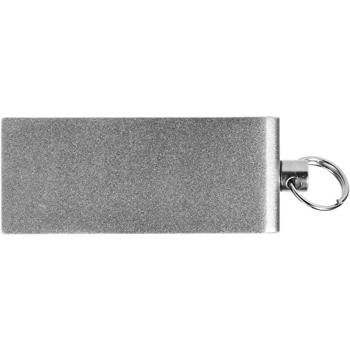 Mini Rotate USB-Stick , silber MB , 16 GB , Aluminium MB , 3,30cm x 1,60cm x 0,60cm (Länge x Höhe x Breite), Bild 4