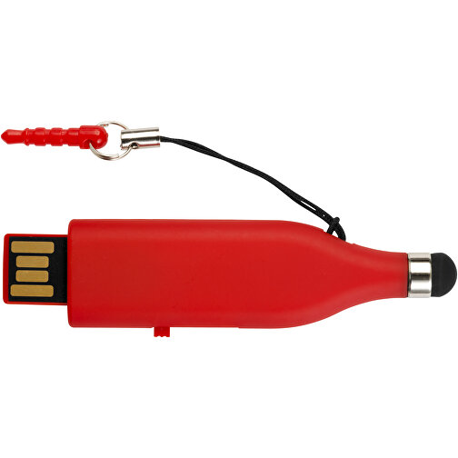 Stylus USB-Stick 2.0 32 GB , rot MB , 32 GB , Kunststoff MB , 6,90cm x 2,00cm x 0,80cm (Länge x Höhe x Breite), Bild 3