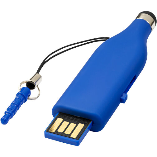 Stylus USB-Stick , blau MB , 16 GB , Kunststoff MB , 6,90cm x 2,00cm x 0,80cm (Länge x Höhe x Breite), Bild 1