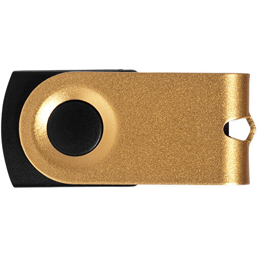 Mini USB-Stick 2.0 1 GB , gold MB , 1 GB , Aluminium MB , 3,20cm x 1,60cm x 1,40cm (Länge x Höhe x Breite), Bild 5