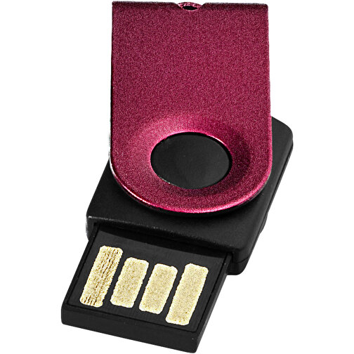 Mini USB-Stick , rot MB , 16 GB , Aluminium MB , 3,20cm x 1,60cm x 1,40cm (Länge x Höhe x Breite), Bild 1