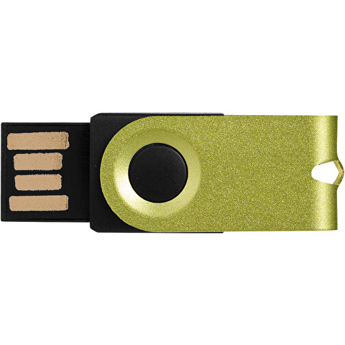 Mini USB-Stick , apfelgrün MB , 8 GB , Aluminium MB , 3,20cm x 1,60cm x 1,40cm (Länge x Höhe x Breite), Bild 5