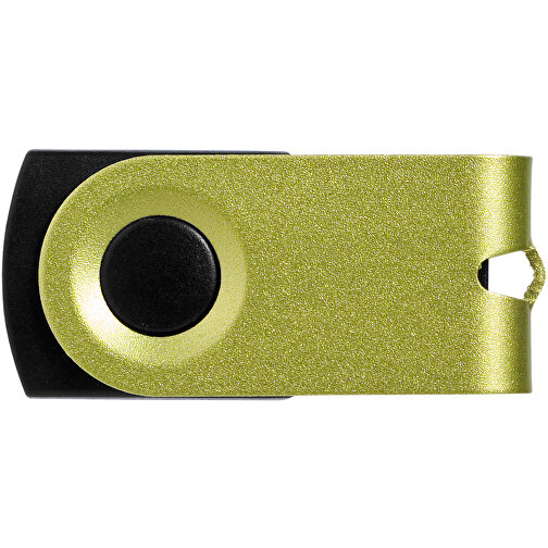 Mini USB-Stick , apfelgrün MB , 2 GB , Aluminium MB , 3,20cm x 1,60cm x 1,40cm (Länge x Höhe x Breite), Bild 4