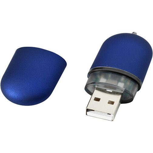USB-Stick Business , blau MB , 32 GB , Kunststoff, Aluminium MB , 6,00cm x 2,40cm x 1,20cm (Länge x Höhe x Breite), Bild 1