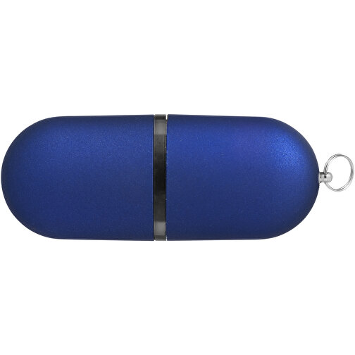 USB-Stick Business , blau MB , 2 GB , Kunststoff, Aluminium MB , 6,00cm x 2,40cm x 1,20cm (Länge x Höhe x Breite), Bild 4
