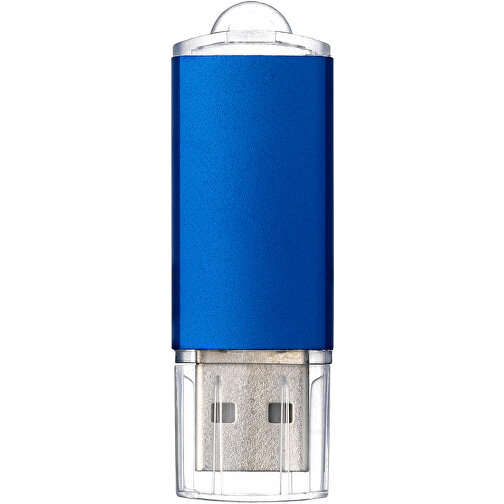 Silicon Valley USB-Stick , blau MB , 16 GB , Kunststoff, Aluminium MB , 5,30cm x 1,70cm x 0,80cm (Länge x Höhe x Breite), Bild 5