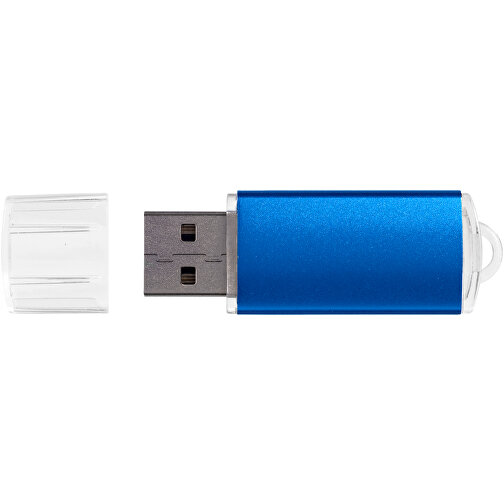 Silicon Valley USB-Stick , blau MB , 1 GB , Kunststoff, Aluminium MB , 5,30cm x 1,70cm x 0,80cm (Länge x Höhe x Breite), Bild 8