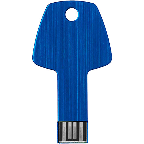 USB-Stick Schlüssel , navy MB , 16 GB , Aluminium MB , 5,70cm x 3,20cm x 0,30cm (Länge x Höhe x Breite), Bild 6