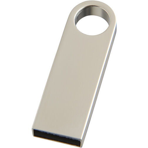 Compact USB-Stick , silber MB , 4 GB , Aluminium MB , 3,90cm x 1,20cm x 0,50cm (Länge x Höhe x Breite), Bild 1
