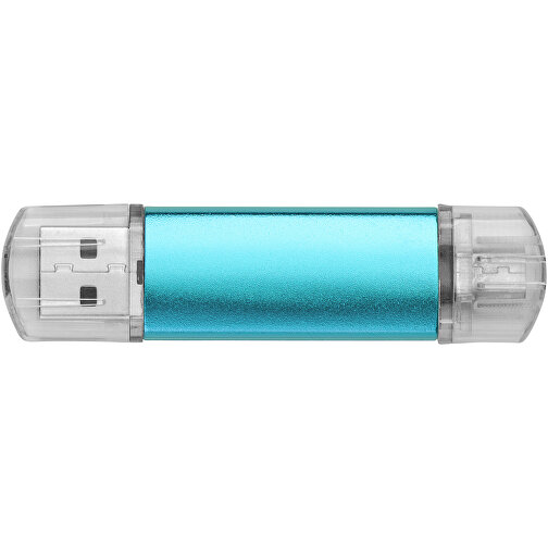 Silicon Valley On-the-Go USB-Stick , blau MB , 8 GB , Aluminium MB , 6,90cm x 1,80cm x 0,70cm (Länge x Höhe x Breite), Bild 6