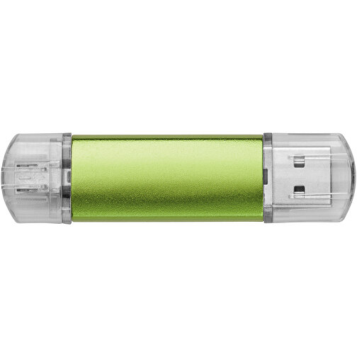 Silicon Valley On-the-Go USB-Stick , grün MB , 32 GB , Aluminium MB , 6,90cm x 1,80cm x 0,70cm (Länge x Höhe x Breite), Bild 5