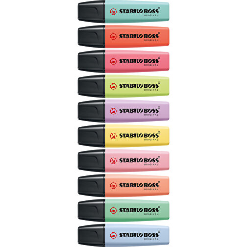 STABILO BOSS ORIGINAL Pastel Leuchtmarkierer , Stabilo, pastell-rosa, Kunststoff, 10,50cm x 1,70cm x 2,70cm (Länge x Höhe x Breite), Bild 4