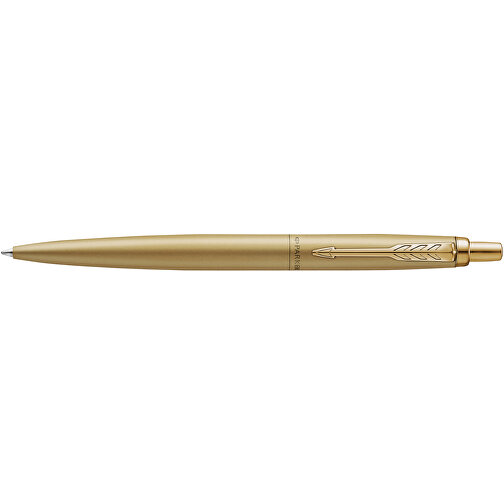 Parker Jotter Einfarbiger XL Kugelschreiber , gold, Edelstahl, 13,90cm (Länge), Bild 3