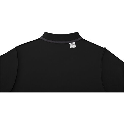 Helios Poloshirt Für Damen , schwarz, Piqué Strick 100% BCI Baumwolle, 180 g/m2, S, , Bild 6