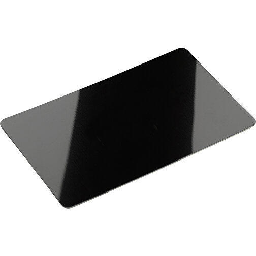 RFID Anti Skim Karte , schwarz / schwarz, PVC, 0,10cm x 5,40cm x 8,60cm (Länge x Höhe x Breite), Bild 1