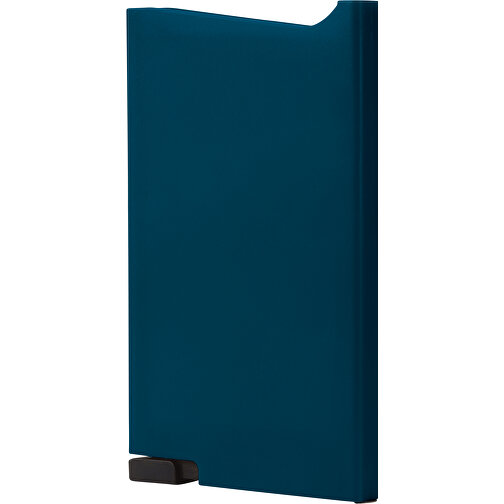 RFID Anti Skimming Kunststoff-Kartenhalter , dunkelblau, ABS, 6,20cm x 9,80cm x 0,90cm (Länge x Höhe x Breite), Bild 1