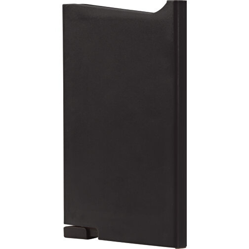 RFID Anti Skimming Kunststoff-Kartenhalter , schwarz, ABS, 6,20cm x 9,80cm x 0,90cm (Länge x Höhe x Breite), Bild 1