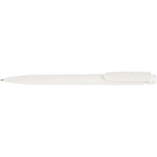 Kugelschreiber Ingeo TM Pen Hardcolour , weiß, PLA, 13,30cm (Länge), Bild 3