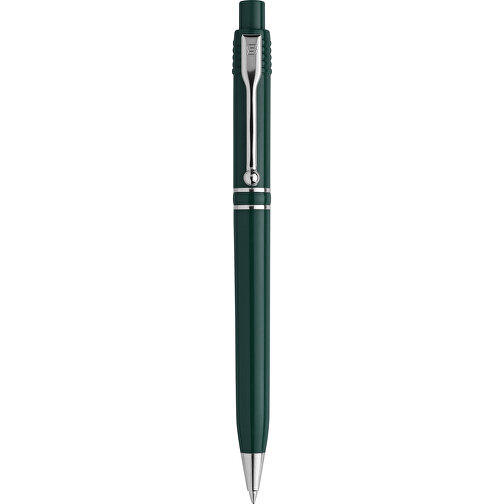 Kugelschreiber Raja Chrome Hardcolour , dunkelgrün, ABS & Metall, 14,00cm (Länge), Bild 1