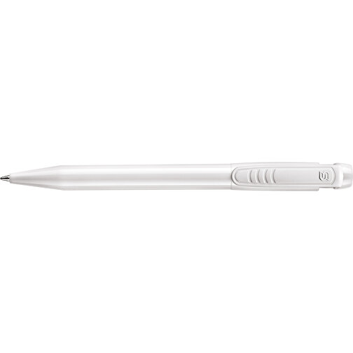Kugelschreiber Pier Hardcolour , weiss, ABS, 13,60cm (Länge), Bild 3