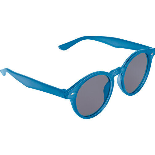 Sonnenbrille Jacky Transparent UV400 , transparent blau, PP & Polycarbonat, 15,00cm x 5,30cm x 14,50cm (Länge x Höhe x Breite), Bild 1