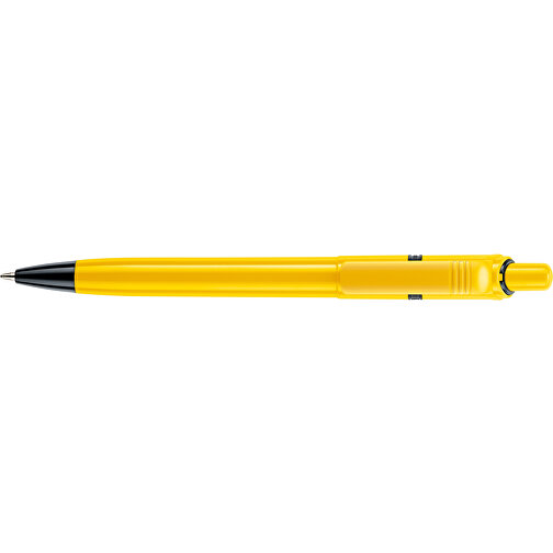 Kugelschreiber Ducal Extra Hardcolour , gelb, ABS, 13,80cm (Länge), Bild 3
