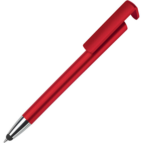 3-in-1 Touch Kugelschreiber , rot, ABS, 14,60cm (Länge), Bild 2