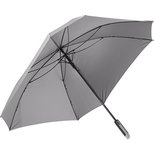 Luxus 27” Quadratischer Regenschirm Mit Automatischer Öffnung , grau, Pongee PolJater, 90,00cm x 5,00cm x 5,00cm (Länge x Höhe x Breite), Bild 1