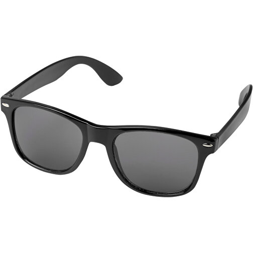 Sun Ray Recycelte Sonnenbrille , schwarz, Recycelter Kunststoff, 14,50cm x 49,50cm (Länge x Breite), Bild 1