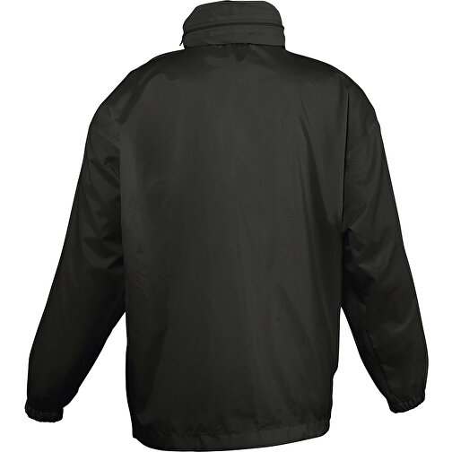 Windbreaker - Surf Kids , Sol´s, schwarz, Nylon, XL, 105,00cm x 116,00cm (Länge x Breite), Bild 2