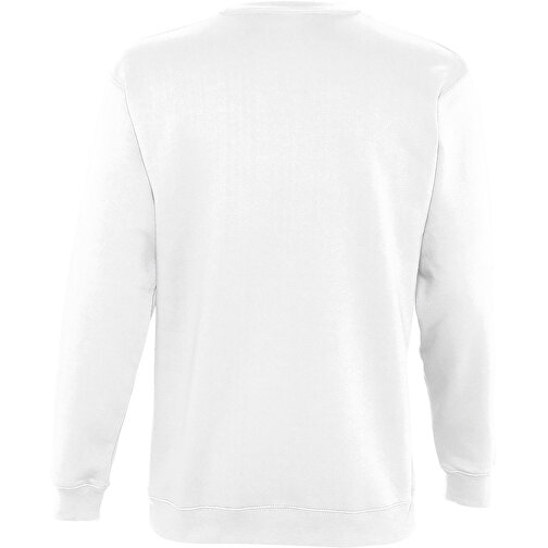 Sweatshirt - New Supreme , Sol´s, weiss, Mischgewebe Polyester/Baumwolle, S, 68,00cm x 51,00cm (Länge x Breite), Bild 2