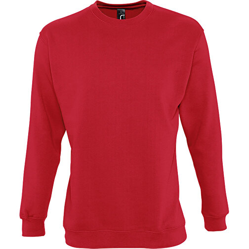 Sweatshirt - New Supreme , Sol´s, rot, Mischgewebe Polyester/Baumwolle, XS, 67,00cm x 48,00cm (Länge x Breite), Bild 1
